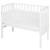 ROBA Berceau Cododo 2en1 Réglable 'safe asleep®' 90 x 45 cm + Matelas + Barrière en Toile et Pourtour en Maille - Bois Laqué Blanc BLANC 1 - vertbaudet enfant 