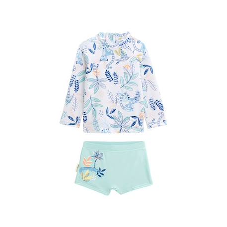 Maillot de bain bébé 2 pièces t-shirt de protection UV & boxer Gamboa  - vertbaudet enfant