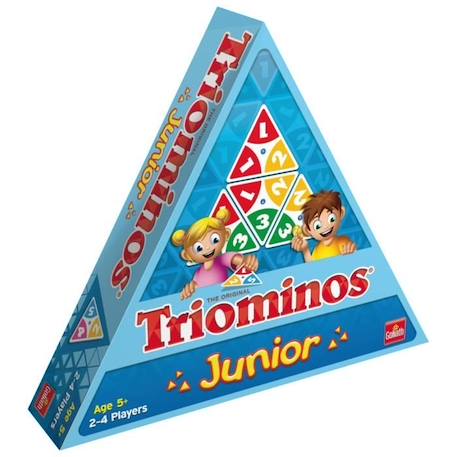 Goliath - Triominos Junior  - Jeu d'enfants BLEU 2 - vertbaudet enfant 