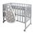 Lit cododo ROBA Safe Asleep 3 en 1 - Gris - Matelas et gigoteuse inclus GRIS 1 - vertbaudet enfant 