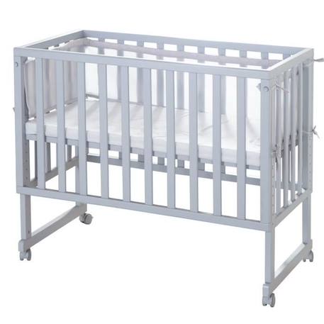 Berceau Cododo ROBA Style 3 en 1 avec Barrière + Matelas et Tour de lit - Gris GRIS 1 - vertbaudet enfant 