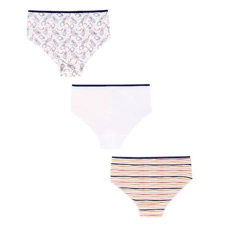 Fille-Sous-vêtement-Culotte-Lot de 3 culottes fille Pépin