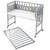 Berceau Cododo ROBA 'safe asleep®' 2 en 1 + Matelas + Barrière et Tour de lit 'Little Stars' - Gris GRIS 2 - vertbaudet enfant 