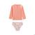 Maillot de bain bébé 2 pièces t-shirt de protection UV & culotte Sumba ORANGE 4 - vertbaudet enfant 