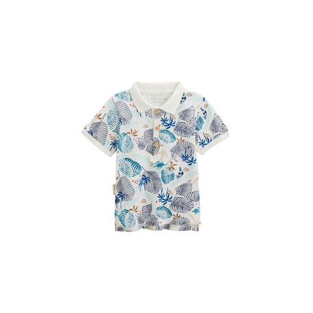 Polo enfant Santorini BLANC 1 - vertbaudet enfant 