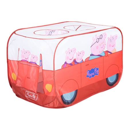 Tente de Jeu Pop Up Peppa Pig - ROBA - Forme de Voiture - Fonction Pliante - Rouge - Blanc ROUGE 5 - vertbaudet enfant 