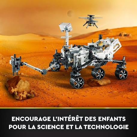 LEGO® Technic 42158 NASA Mars Rover Perseverance, Jouet Découverte de l'Espace, avec AR App BLANC 4 - vertbaudet enfant 