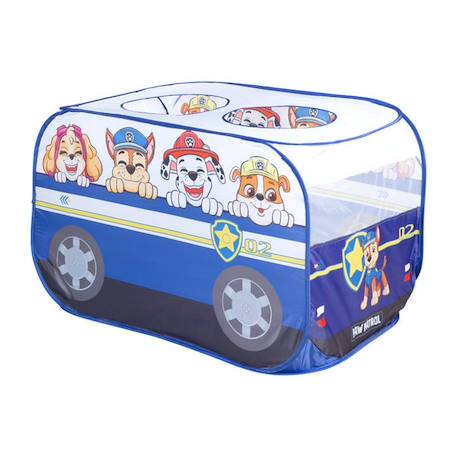 Tente de Jeu Pop Up - Pat Patrouille - Forme de Voiture - Fonction Pliante - Bleu - Blanc BLEU 6 - vertbaudet enfant 