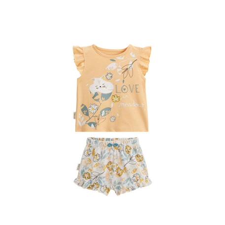 Fille-Pyjama enfant manches courtes Capucine