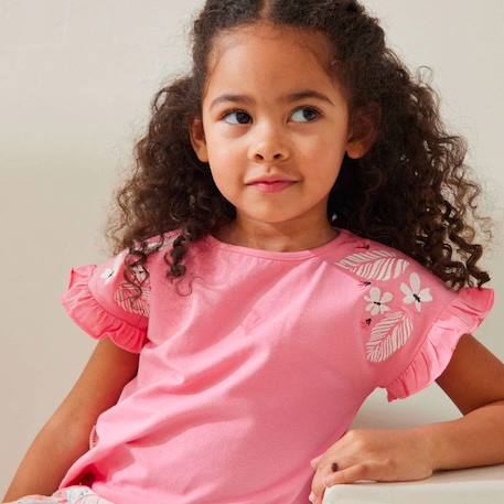 T-shirt enfant Caraïbes ROSE 4 - vertbaudet enfant 