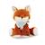 Peluche Renard medium - KALOO - Paprika - Orange - 25 cm - Mixte ORANGE 3 - vertbaudet enfant 