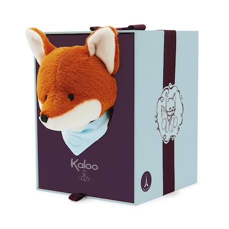 Peluche Renard medium - KALOO - Paprika - Orange - 25 cm - Mixte ORANGE 4 - vertbaudet enfant 