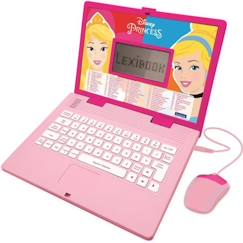 Jouet-Ordinateur Educatif Bilingue Disney Princesses - LEXIBOOK - 124 activités