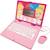 Ordinateur Educatif Bilingue Disney Princesses - LEXIBOOK - 124 activités ROSE 1 - vertbaudet enfant 