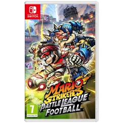 Jouet-Jeux vidéos et jeux d'arcade-Jeux vidéos-Mario Strikers: Battle League Football • Jeu Nintendo Switch