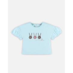 T-shirt manches courtes bouffantes  - vertbaudet enfant