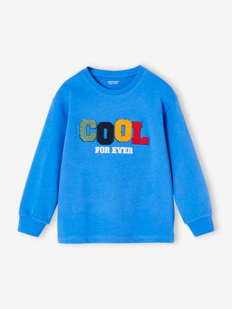 T-shirt cool garçon bleu électrique 3 - vertbaudet enfant 