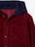 Chemise en velours garçon capuche molleton bordeaux 3 - vertbaudet enfant 