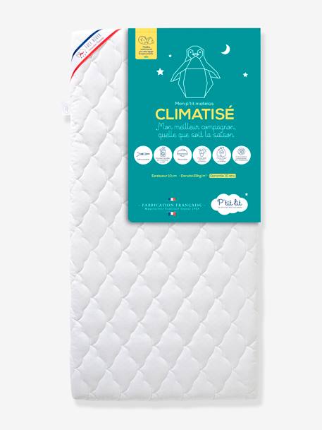 Matelas bébé Climatisé anti-acariens P’TIT LIT blanc 1 - vertbaudet enfant 