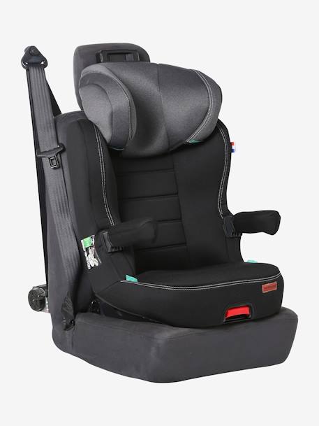 Siège-auto isofix I-Size groupe 2/3 Twiddly VERTBAUDET gris chiné 5 - vertbaudet enfant 