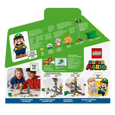 LEGO® 71387 Super Mario Pack de Démarrage Les Aventures de Luigi, Jeu Interactif de Construction VERT 5 - vertbaudet enfant 