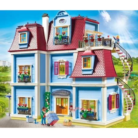 PLAYMOBIL 70205 Grande Maison Traditionnelle, Dollhouse La Maison Traditionnelle, 592 pièces, Dès 4 ans ROSE 3 - vertbaudet enfant 