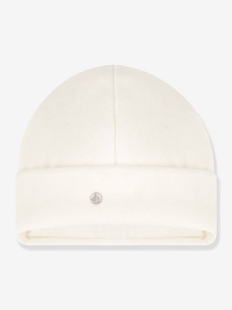 Bonnet de naissance PETIT BATEAU blanc 1 - vertbaudet enfant 