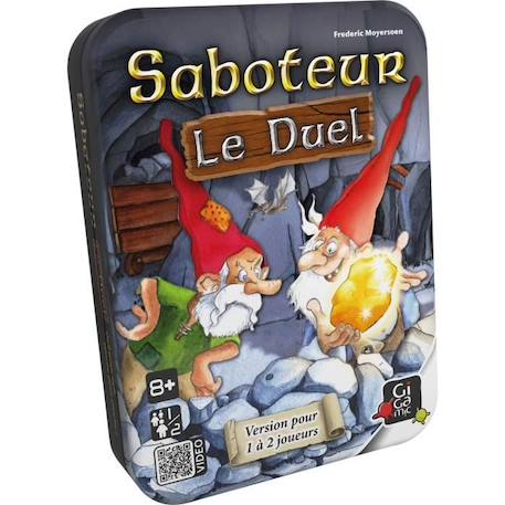 Jeu de plateau - GIGAMIC - Saboteur : Le Duel - Stratégie et coups fourrés BLEU 1 - vertbaudet enfant 