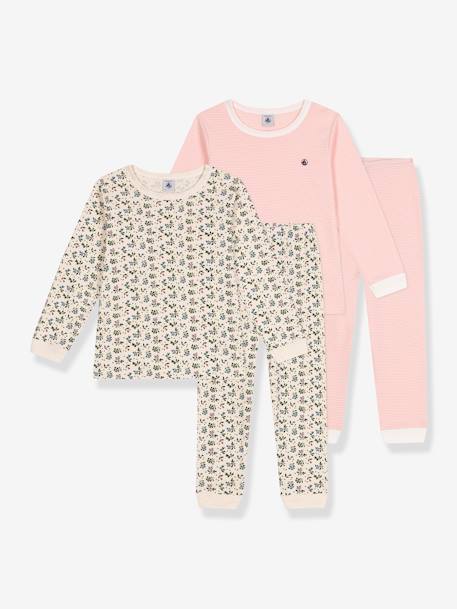 Fille-Lot de 2 pyjamas PETIT BATEAU