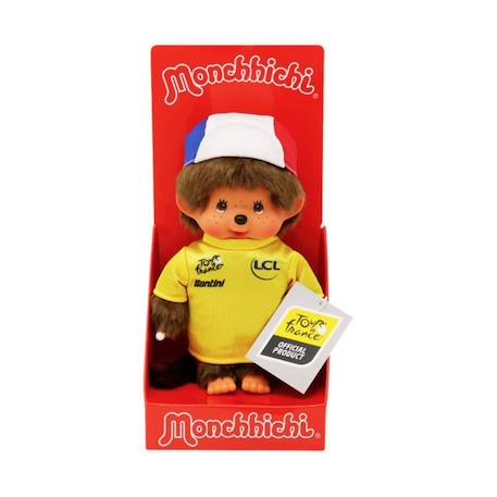 Peluche Monchhichi Tour de France - 20 cm - BANDAI VERT 3 - vertbaudet enfant 