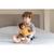 Gipsy Toys - Petit Ours Brun – Peluche Musicale Qui Parle Conteur d'Histoires - 28 cm – Marron Jaune Rouge MARRON 6 - vertbaudet enfant 