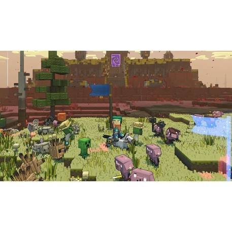 Minecraft Legends - Édition Deluxe • Jeu Nintendo Switch BLANC 5 - vertbaudet enfant 