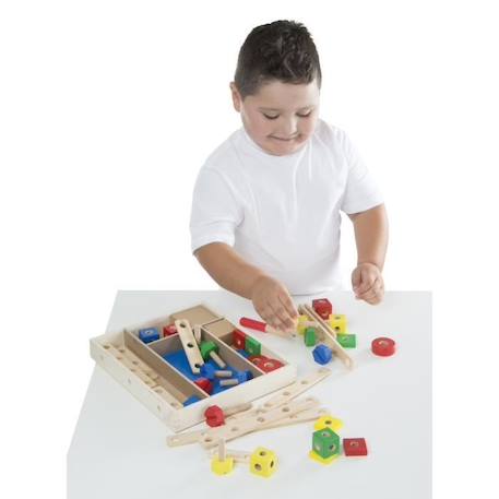 Jeu de construction - MELISSA & DOUG - Ensemble de 48 pièces - Pour enfant de 3 ans et plus JAUNE 4 - vertbaudet enfant 