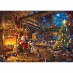 Jouet-Puzzle 1000 pièces - SCHMIDT - Le Père Noël et ses lutins - Mixte - Intérieur - 1000 pièces