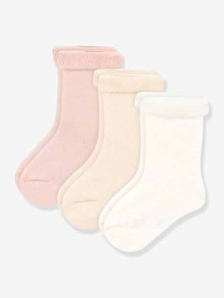 Fille-Sous-vêtement-Lot de 3 paires de chaussettes PETIT BATEAU