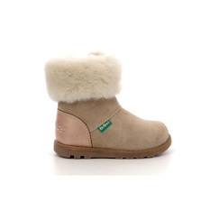 -KICKERS Boots Nonofur beige