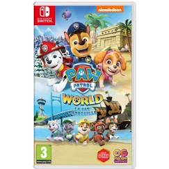 Jouet-Jeux vidéos et jeux d'arcade-PAW Patrol World - La Pat'Patrouille - Jeu Nintendo Switch