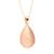 Bola de grossesse Collier Goutte effet brossé 150 cm Rose ROSE 1 - vertbaudet enfant 