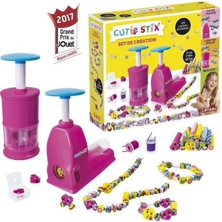 Set de Création Cutie Stix LANSAY - Activités Artistiques - Création de Bijoux - Dès 6 ans VIOLET 1 - vertbaudet enfant 