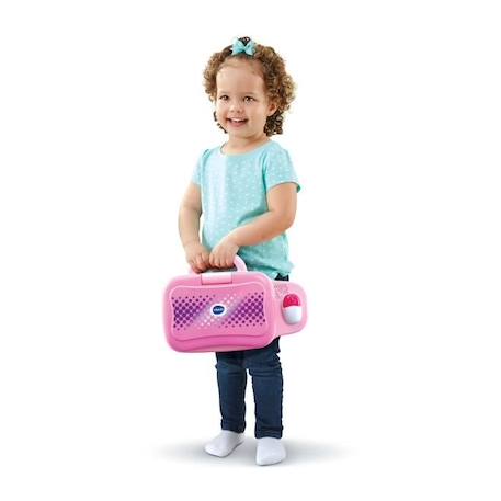 Ordinateur éducatif VTECH ORDI GENIUS PRO ROSE pour enfants de 3 à 7 ans avec souris et 20 activités incluses BLANC 6 - vertbaudet enfant 