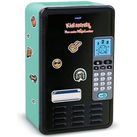 VTECH KIDISECRETS - MON CASIER MAGICLOCKER (BLEU/NOIR) BLANC 1 - vertbaudet enfant 