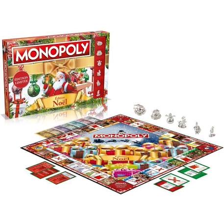 MONOPOLY NOEL - Jeu de plateau - WINNING MOVES BLANC 2 - vertbaudet enfant 