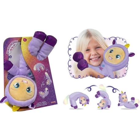 Mon bébé Cabrioles Licorne - poupée VIOLET 5 - vertbaudet enfant 