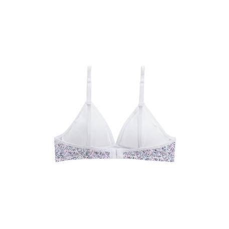 Soutien-gorge souple avec mousse amovible Valara BLANC 2 - vertbaudet enfant 