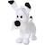 Gipsy Toys - Idéfix et les Irréductibles - 30cm - Vendu En boîte Cadeau - Blanc Noir BLANC 2 - vertbaudet enfant 