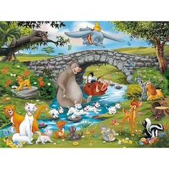 Jouet-Puzzle Animaux - RAVENSBURGER - La famille d'animal friends - 100 pièces - Mixte - 6 ans et plus