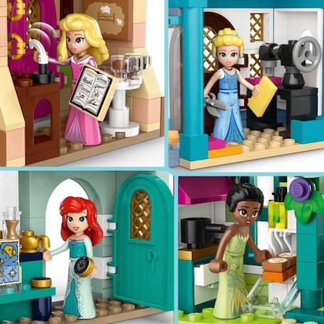 LEGO® 43246 Disney Princess Les Aventures des Princesses Disney au Marché, Jouet avec 4 Mini Poupées : Ariel, Cendrillon VERT 3 - vertbaudet enfant 