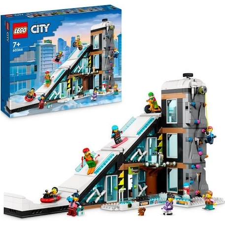 LEGO® City 60366 Le Complexe de Ski et d’Escalade, Jouet de Construction Modulaire pour Enfants Dès 7 Ans BLEU 1 - vertbaudet enfant 