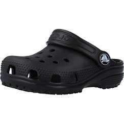 -Tong Crocs 123141 Noir - Enfant Fille - Synthétique