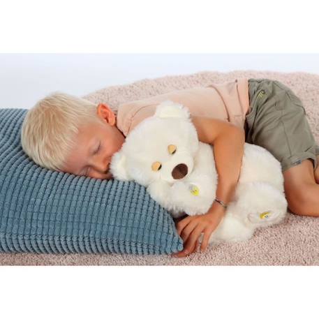 Gipsy Toys - Ourson Rêveur Sonore - 30 cm – Beige BLANC 2 - vertbaudet enfant 